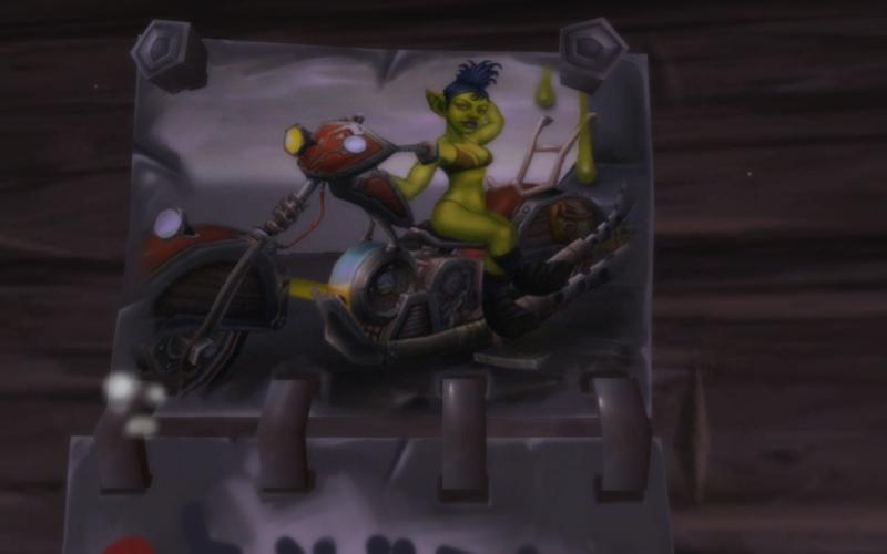 joa den screen hab ich gemacht als ich in tausendnadel am questen war , unter dem mega boot gibts ein geheimeingang und dann kommt man in einem raum wo das dann an der wand hngt