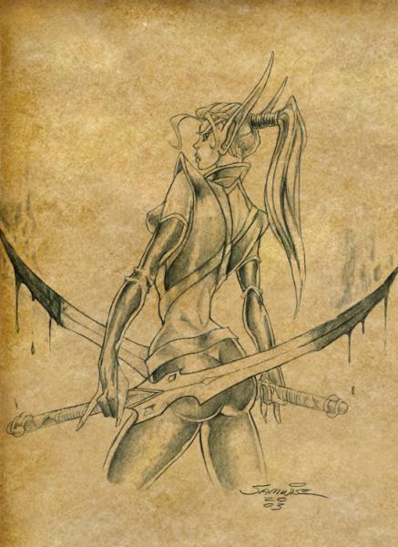 wow skizzen  aus dem artbook , ich liebe skizzen