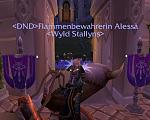 Meine Priesterin Aless, LvL 80 damals noch in der Gilde Wyld Stallyns auf dem Server Todeswache... habe wegen dieser Gilde einen Serverwechsel...