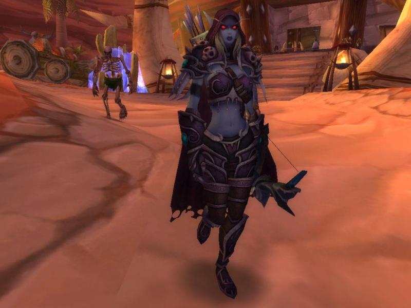 Silvanas (wer einen Rechtschreibfehler findet darf ihn behalten^^) bei der invasion von arthas auf og