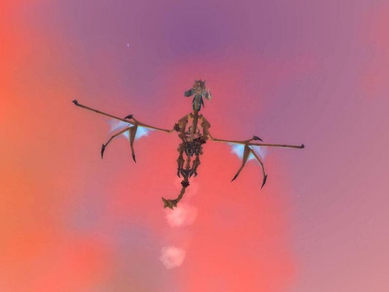 Drache bei der invasion auf og