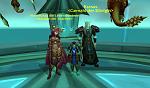 Hier bin ich bei Alexstrasza und ihren geliebten Gemahl Krasus