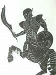 Zentaure in Schwarz