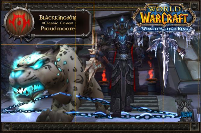 Mein lvl 60 DK als Poster =P =DDD