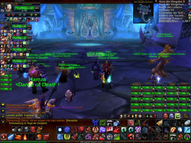 In Naxx 25er vor Kel, aber nein mein bruder muss mich ja genau dann rausschmeien -.- ^^