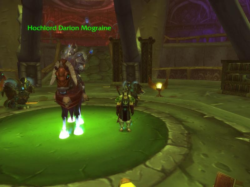 Mein Todesritter neben seinem Freund Mograine ^^