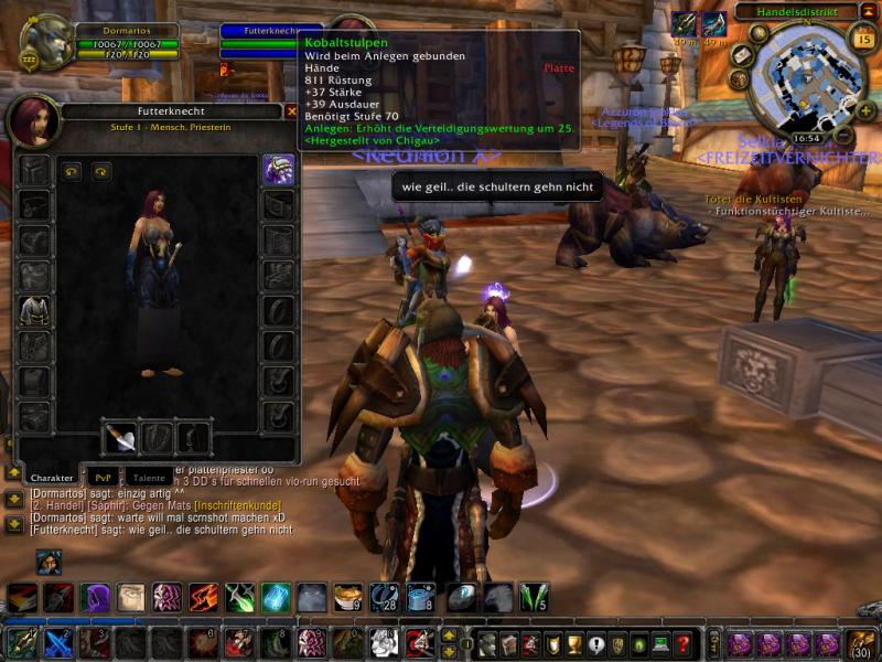 Hm Lvl 1 Priester mit Platte..cool xD