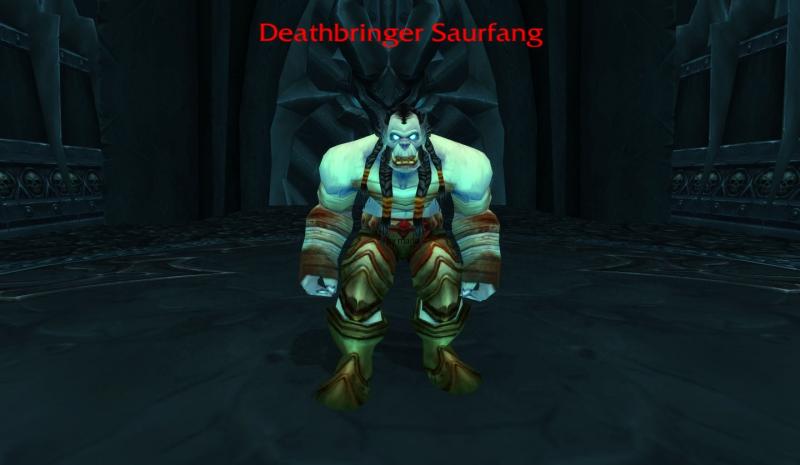 Deathbringer Saurfang. Wer ihn nicht kennt, sollte bei Myvideo oder Youtube mal "Die Pforte des Zorns" eingeben. Da erscheint ein Video. Zuerst sieht man einen Paladin und die Allianz, wie sie ihn feiern (den Paladin Lord Balvor) Irgendann kommt die Horde dazu und neben dem Paladin steht dann ein Ork. Das ist Saurfang. Warum und weshalb er Tot ist, solltet ihr selber herausfinden und euch das Video ansehen. Kanns nur empfehlen. Is cool gemacht von Blizzard. ;P