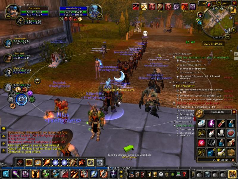 Gnsemarsch der FireFighters^^