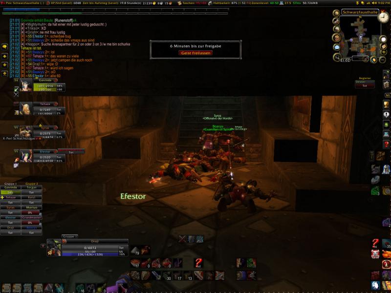 mein erster wipe im raid -.-