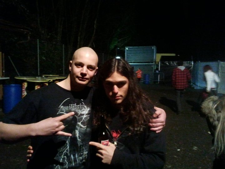 Nach dem Neckbreakers Ball 2011 in Pratteln.
Tuval Hati Refaeli von Equilibrium und Ich