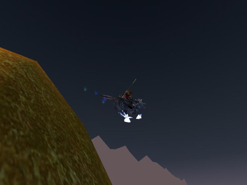The flying Deathhorse