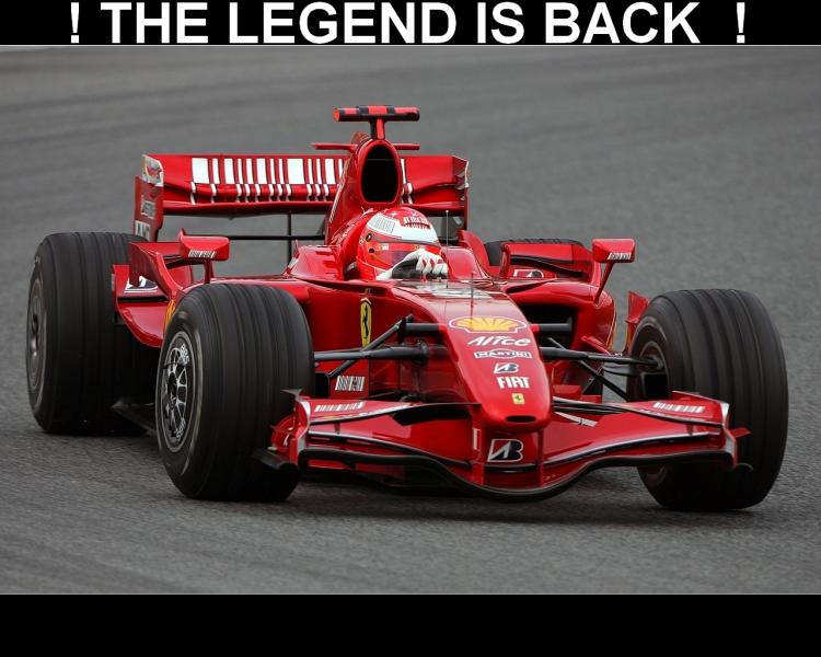Nach diesen Neuigkeiten musste ich gleich nen Wallpaper basteln. ;-)
Falls jemand das Teil möchte (Format 1280x1024), kann es sich hier runterladen:
http://rapidshare.com/files/261455848/Legend_is_back.jpg.html