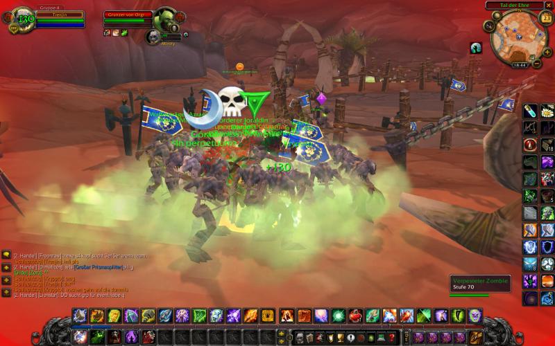 Zombie Raid auf og kurz bevor wotlk rauskam