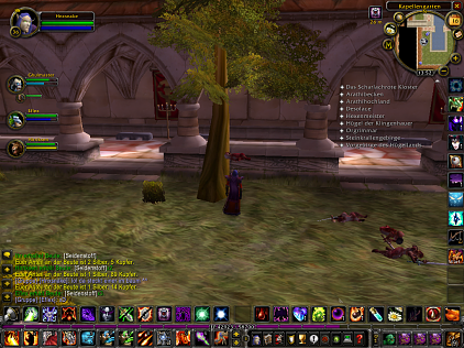 lol da steckt der doch glatt im Baum!!