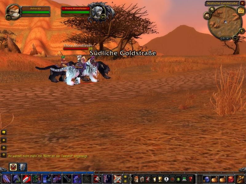 Mit lvl 25 Reiten?
Ich dachte man kann erst mit lvl 30 Reiten o.O