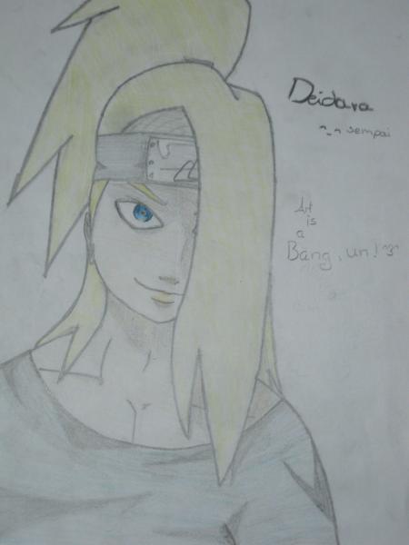 Deidara von Akatsuki ^3^! Einer meiner favos die es im Anime gibt :)
"Art is a Bang, un!" Lautet sein Motto und genauso denke ich auch ;D