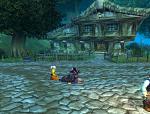 Mit einer Freundin , sitzend im Duskwood
