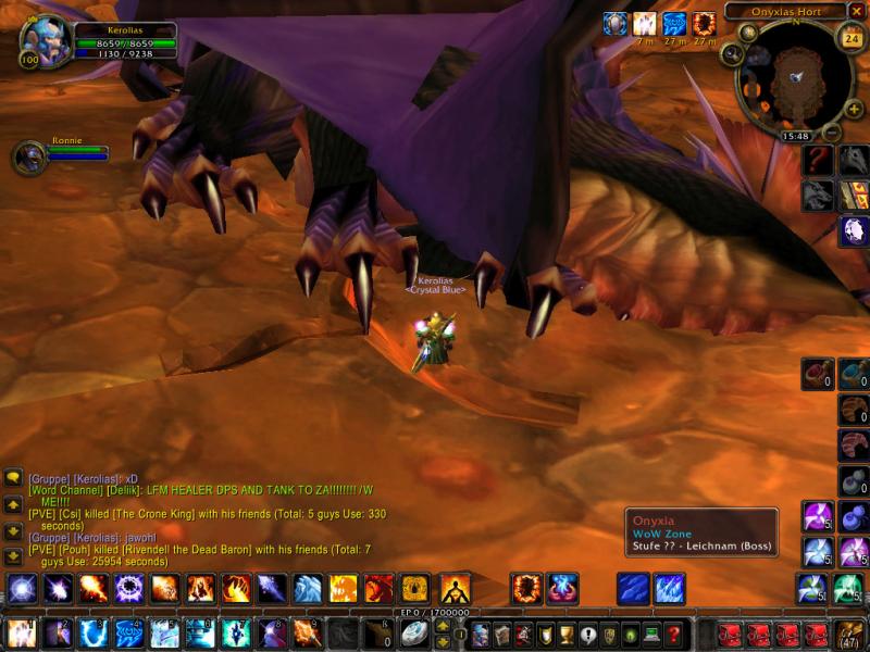Onyxia Kill auf eigernen sever lol