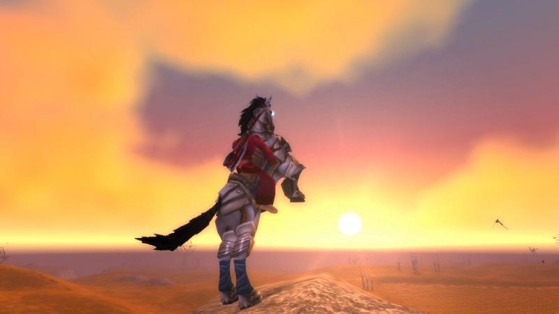 Sonnenuntergang in Westfall