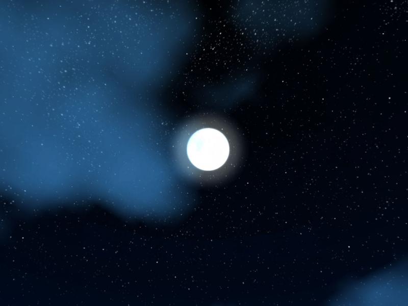 Der Mond...