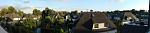 Die Aussicht von unserem Balkon als Panorama