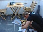 Leider ist der Sommer schon vorbei, diese geilen Bambus Balkon Mbel mussten wir aber trotzdem unbedingt kaufen!