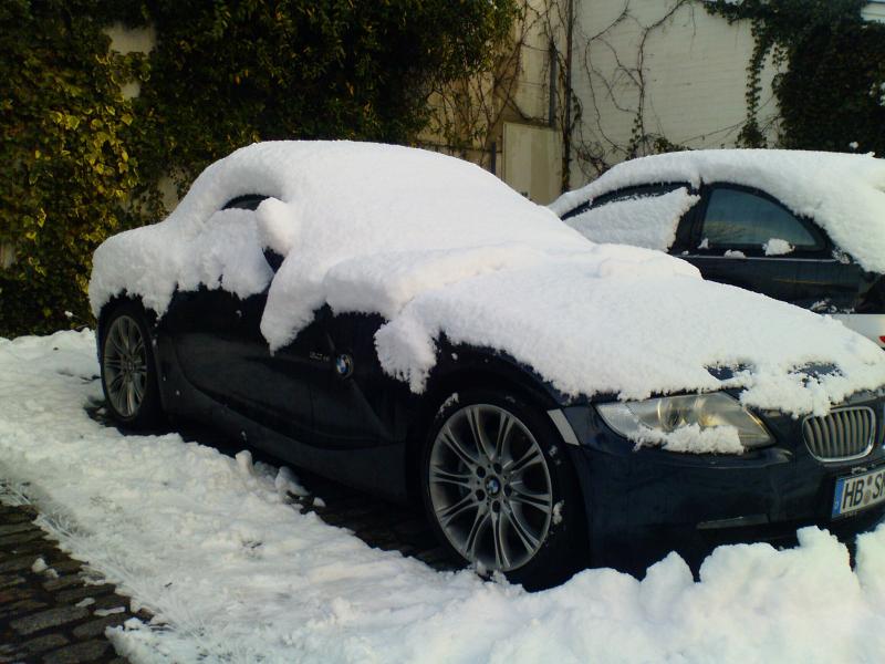 Der Z4 erlebt seinen ersten Winter ^^.