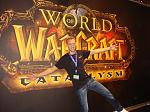 Der Labrador auf der GamesCom 2010 am Stand von Blizzard.
