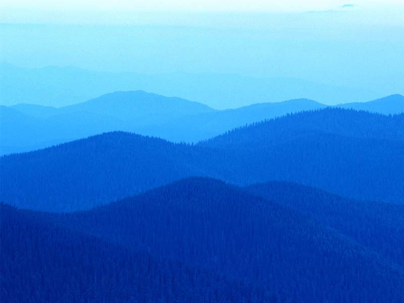 Blaue Berge