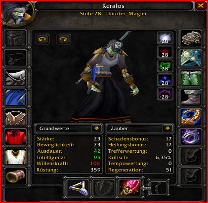 Untoter Mage Rstung