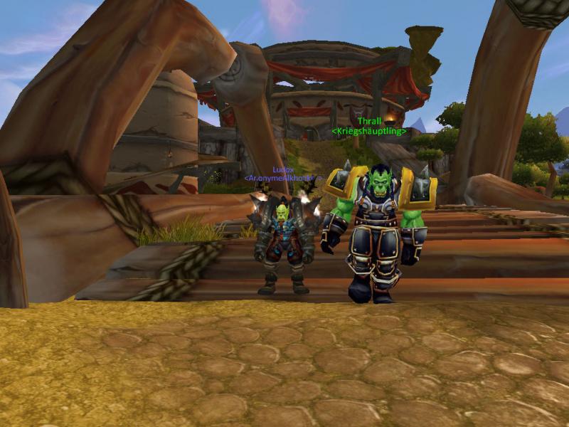 Auf Frostmourne mein jetztiger Char Ludox (-;