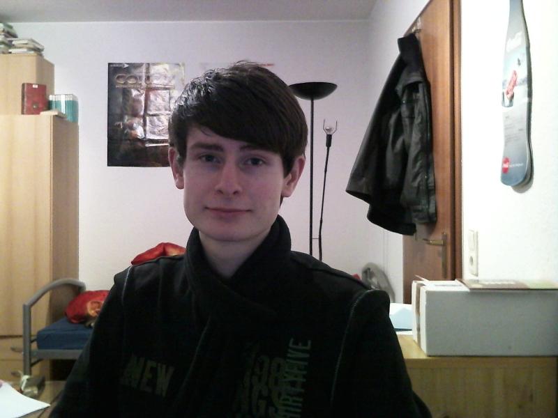 Frisch nach dem Friseurbesuch... Jaaa, da gab es wirklich mal noch mehr Haar.