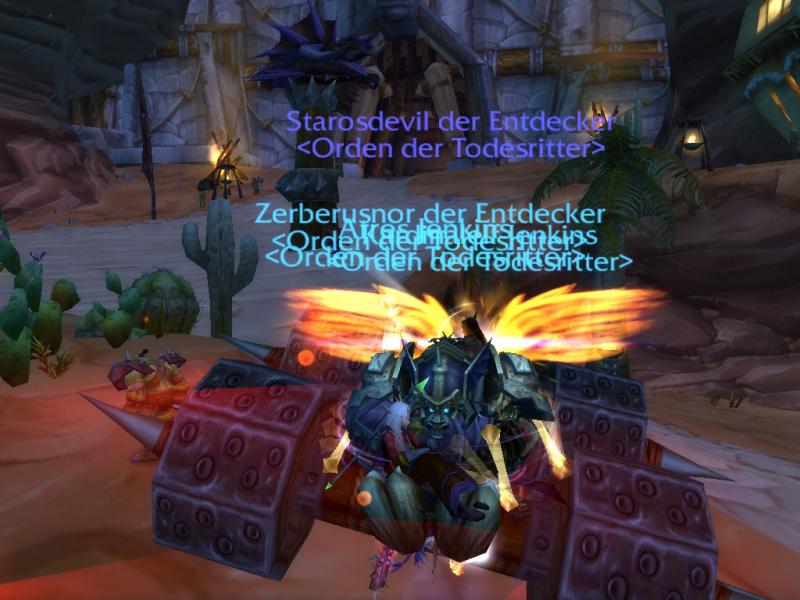 Ein kleines Treffen in Orgimmar. Jedoch ging das Katapult leider nicht los *schmoll*