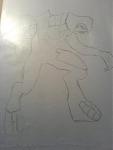 Der Gebieter (grobe Skizze) 
Eine Figur aus dem Ego-Shooter Halo 2