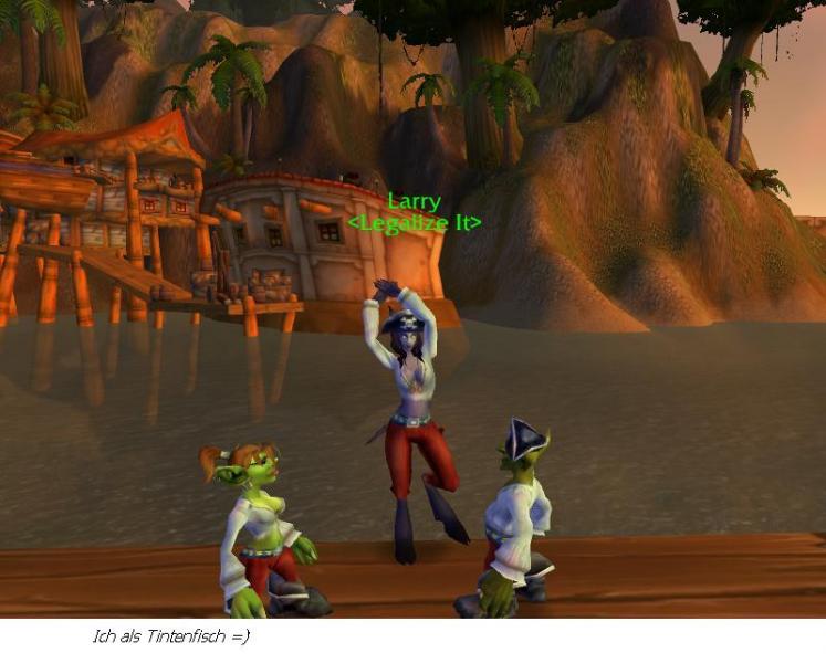 Und ich beim TintenfischDance