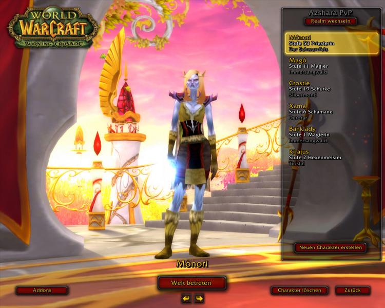 Ein Netter Fehler nach wow neustart^^
aber im spiel sah mein char dann wieder normal aus :P
