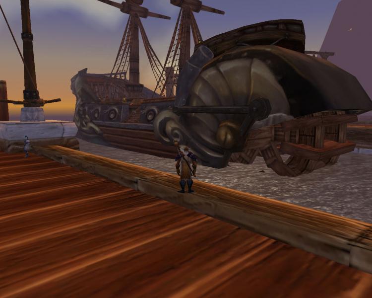 Und was ist das fr ein Schiff....???
