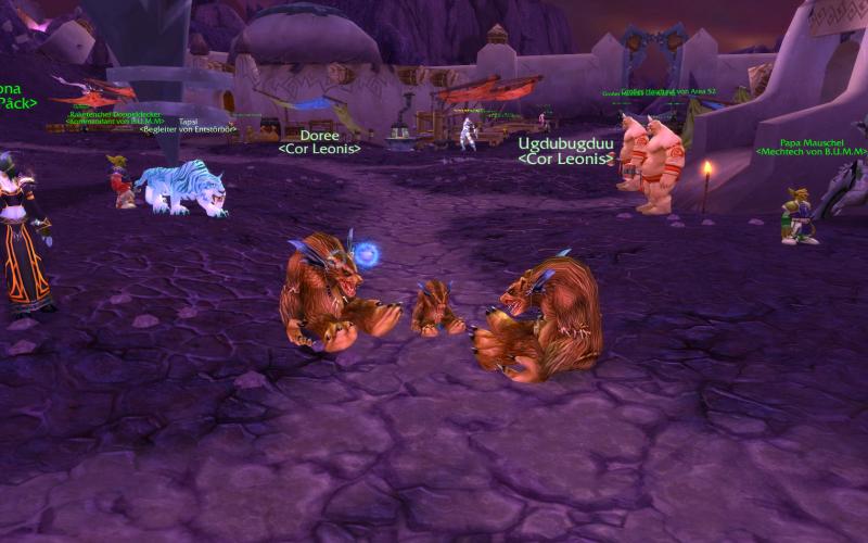 Eine kleine nette Furbolg Familie.^^ Sogar mit Kind.