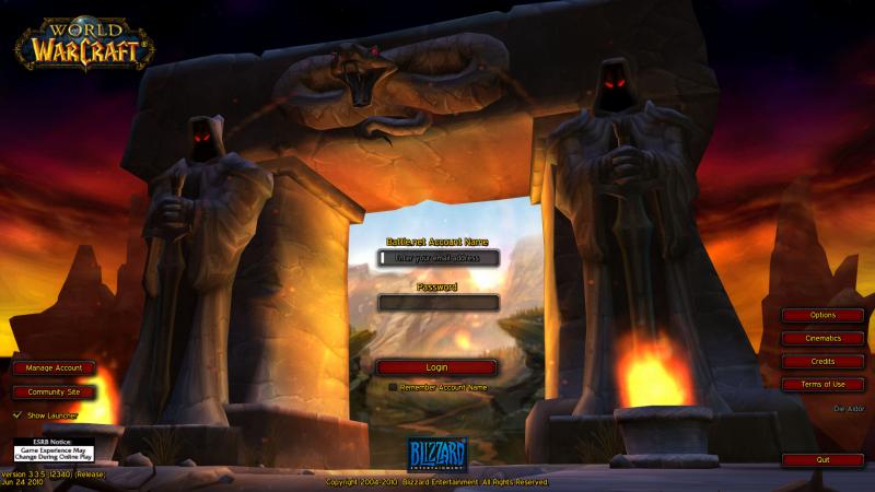 Ich hatte keine Lust ein neues Album anzufangen, und da es sowieso "TSL" ist, gehrt WoW ja auch dazu. @Pix : Mein WoW Login Screen. =D

Bessere Qualitt : http://img3.imagebanana.com/img/dz88aqtx/WoWScrnShot_091310_221147.jpg