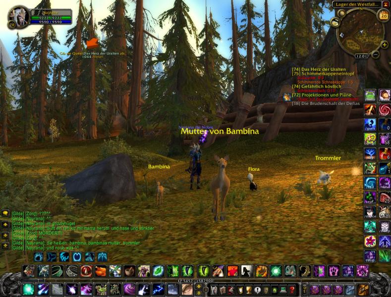 ich mochte bambi nie ^^
1minute vor deren tod^^