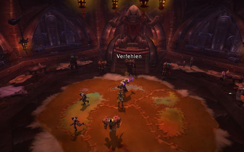 Mal Onkel Garrosh besuchen, doch leider war er nicht sehr erfreut mich zu sehen...