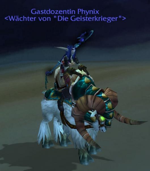 Schneller weier Widder