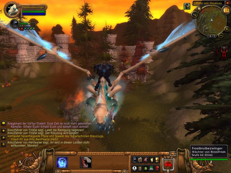 Mein Todesritter auf einem Frostwyrm^^