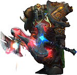 Orc Warrior2 cutout by Crank