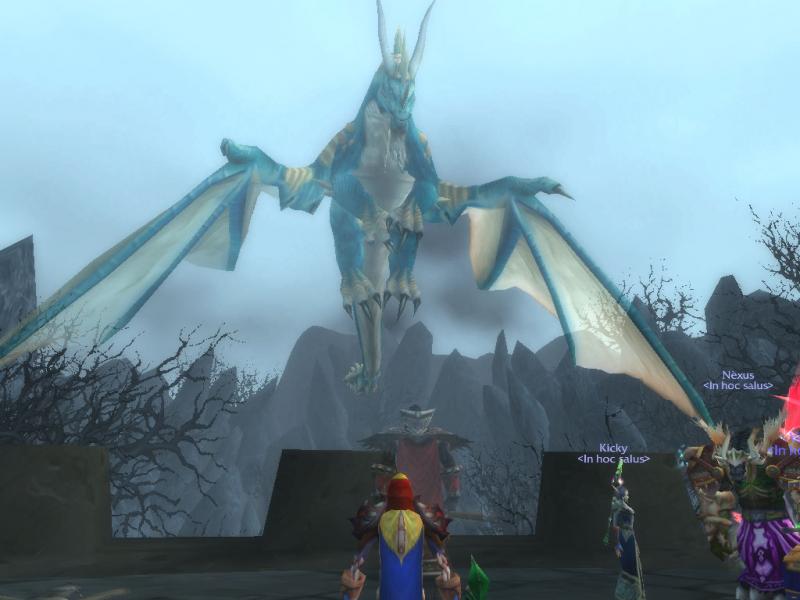 Zum ersten Mal vor dem Drachen in Kara.. ^^
