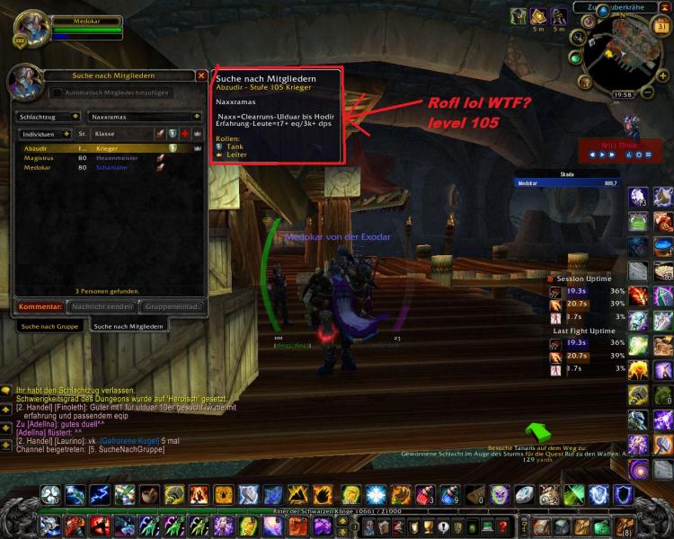 lol lv 105 xD