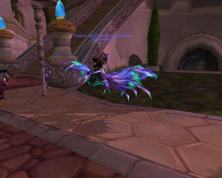 O_o das vieh hab ich noch nie gesehn fr 100 verschiedene mounts bekommt mans