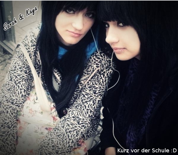 Kurz vor der Schule :D