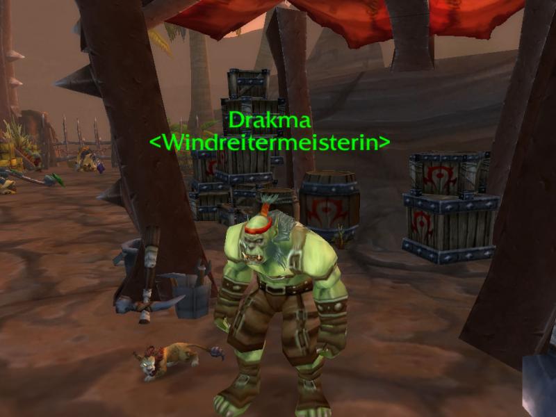 Yay, so nen weiblichen Orc sieht man selten.. =D